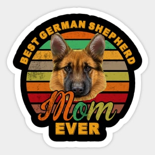 Best German Shepherd Mom Ever Sticker